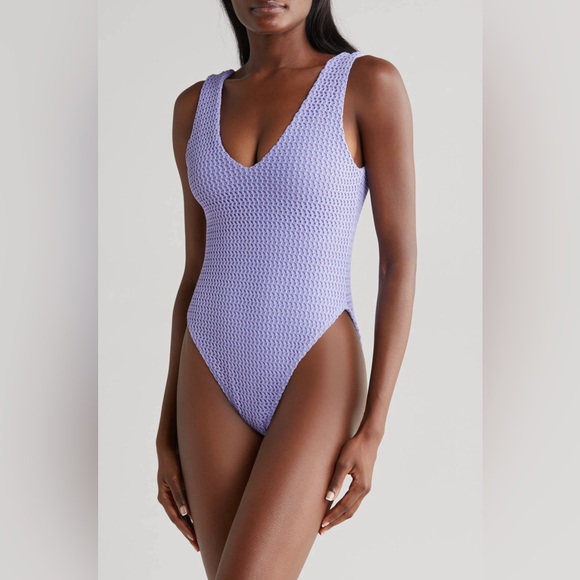 MONTCE Kim Textured Knit One-Piece Swimsuit, BRAND NEW, Size Medium, $218 - Picture 5 of 13